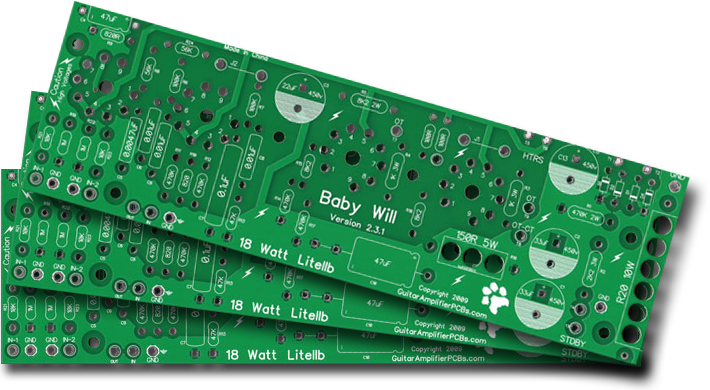 Guitar Amplifier PCBs